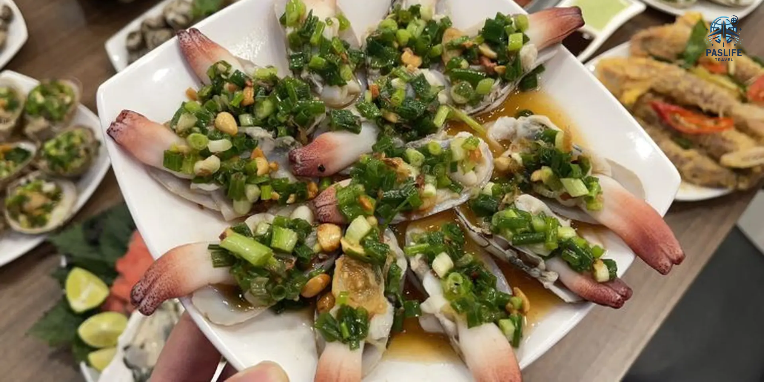 Tu hào nướng mỡ hành